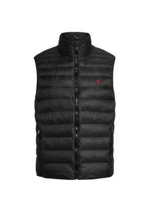 Polo Ralph Lauren quilted-design logo-embroidered gilet - Blue