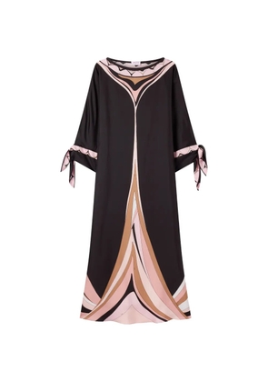 PUCCI Fari print silk kaftan - Black