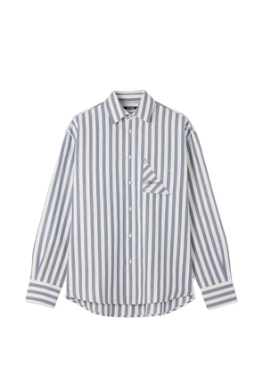 Jacquemus The Voilier striped jacquard shirt - Blue