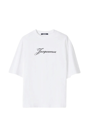 Jacquemus logo-print T-shirt - White