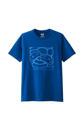 KAWS x Uniqlo Chum graphic-print T-shirt - Blue