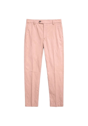 LES HÉRITIERS straight-leg tailored trousers - Pink