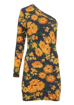 Balenciaga floral-print dress - Yellow