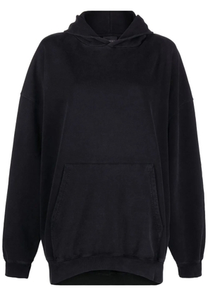Balenciaga Large Fit long-sleeve hoodie - Black