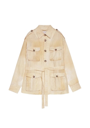 ERMANNO FIRENZE Sahariana jacket - Neutrals