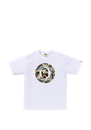 A BATHING APE® Busy Works camouflage-print T-shirt - White