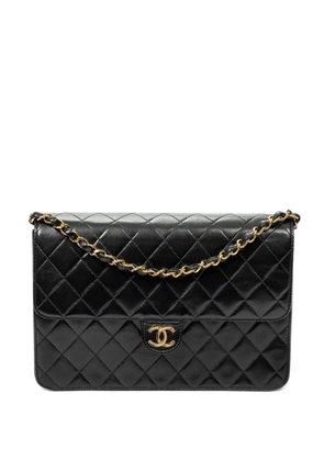 CHANEL Pre-Owned quilted CC turn-lock shoulder bag - Black