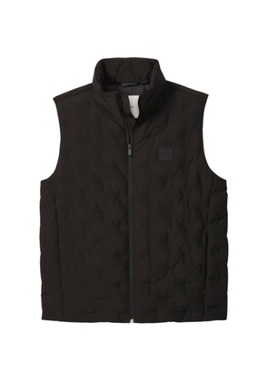 Calvin Klein quilted logo-patch gilet - Black