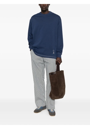 original vintage style Mayson striped trousers - Blue