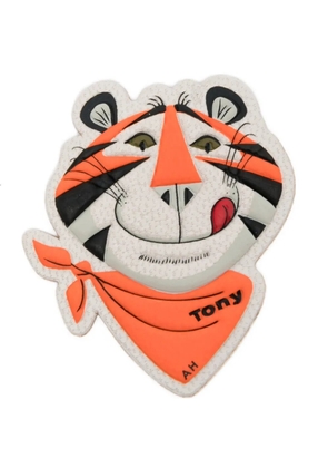Anya Hindmarch x Charlotte Stockdale Tony The Tiger leather sticker - White