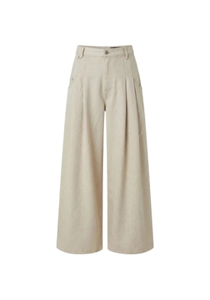Jacquemus pleated-detail jeans - Neutrals