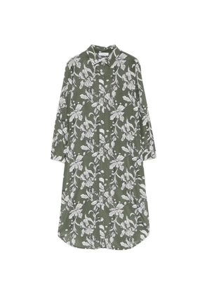 Rosso 35 floral-print midi dress - Green