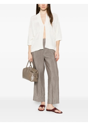 PANICALE sequin-embellished cardigan - Neutrals