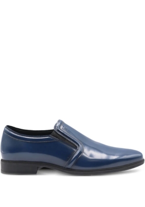Tod's leather loafers - Blue