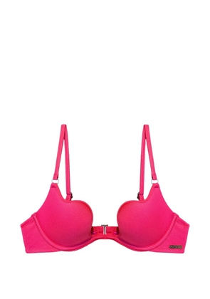 Fleur Du Mal Seduce U-plunge bikini top - Pink