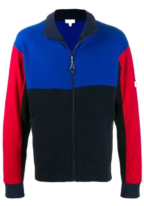 Kenzo colour block knit jacket - Blue