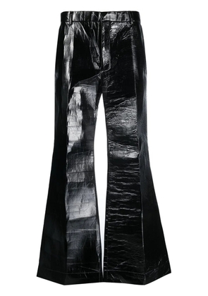Walter Van Beirendonck Elephant wide-leg teasers - Black