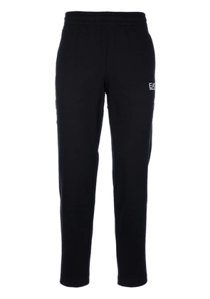 Ea7 Emporio Armani cotton track pants - Black