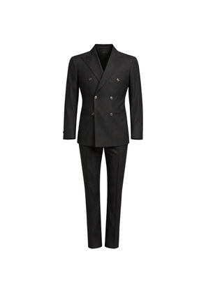 FRANZESE COLLECTION Brad Pitt pinstriped double-breasted suit - Grey