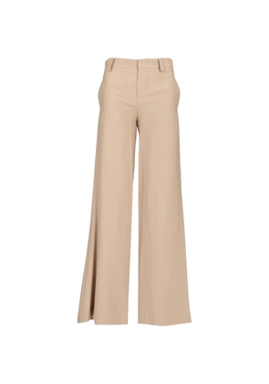 Al Duca D’Aosta 1902 twill wide-leg trousers - Neutrals