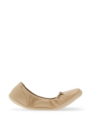 GROUNDIES bow-detail ballet flats - Neutrals
