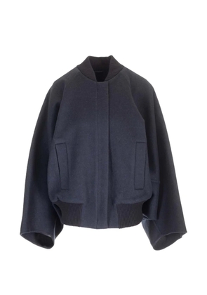 Max Mara cashmere bomber jacket - Blue