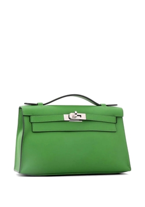 Hermès Pre-Owned Kelly Pochette Evercolor satchel - Green