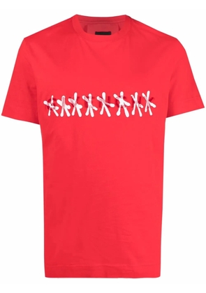 Givenchy x Chito tufted logo T-shirt - Red