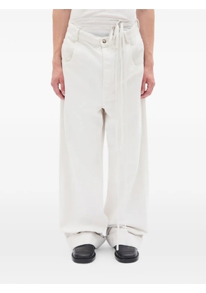 Ann Demeulemeester Michael wide-leg jeans - Neutrals