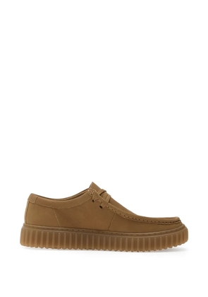 Clarks Torhill Lo ridged-sole sneakers - Brown