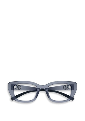 Gucci Eyewear cat-eye glasses - Blue