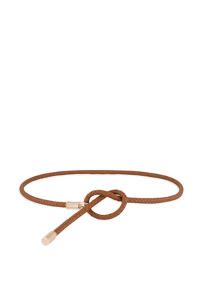 Gabriela Hearst braided rope belt - Brown
