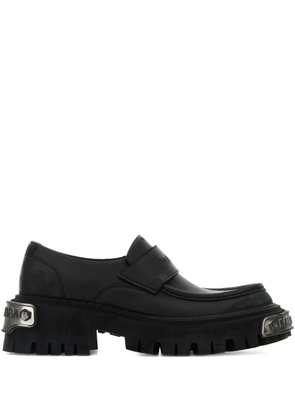 Balenciaga 50mm Tractor leather loafers - Black