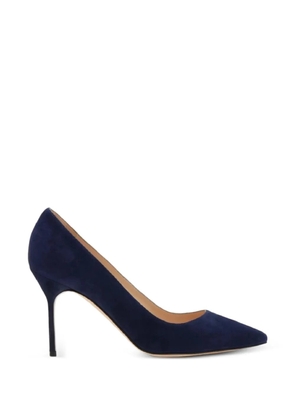 Manolo Blahnik BB pointed-toe pumps - Blue