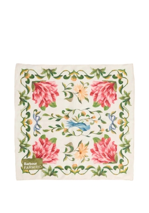 Barbour Barbour FARM Rio Azelia floral-print scarf - Neutrals