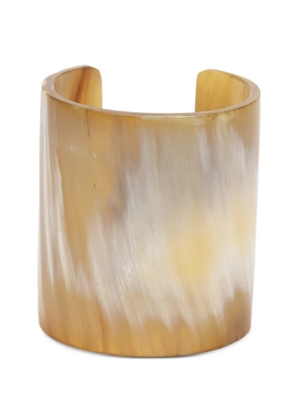 Liviana Conti Sandara marbled-effect cuff bracelet - Neutrals