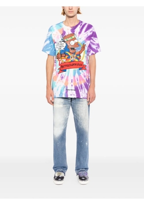 Better with Age tie-dye graphic-print T-shirt - Purple