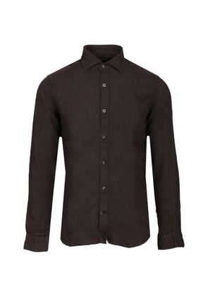 Al Duca D’Aosta 1902 linen shirt - Brown
