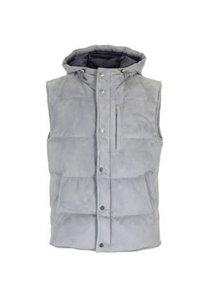 Al Duca D’Aosta 1902 padded hooded gilet - Grey