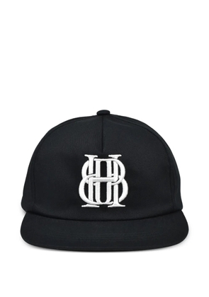 BREATH logo-embroidered snapback cap - Black