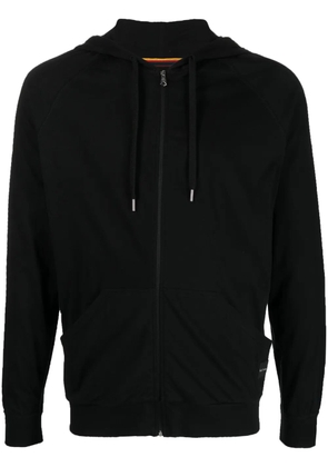 Paul Smith zip-up cotton hoodie - Black