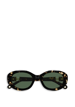 Chloé Eyewear round frame sunglasses - Brown