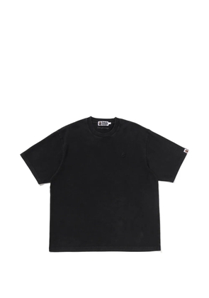 A BATHING APE® embroidered T-shirt - Black