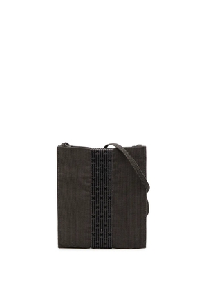 Hermès Pre-Owned 1990-2010 Canvas Herline Pochette crossbody bag - Grey