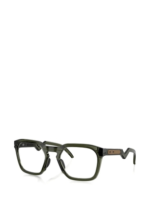 Oakley HSTN SQ geometric-frame glasses - Green