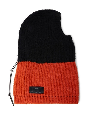 Song For The Mute two-tone balaclava - Black