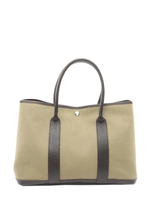 Hermès Pre-Owned 2015 Toile and Negonda Garden Party 36 tote bag - Brown