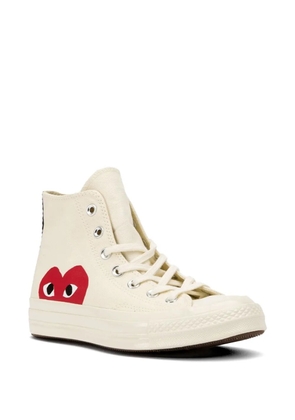 Comme Des Garçons Play x Converse Chuck 70 lace-up sneakers - Neutrals