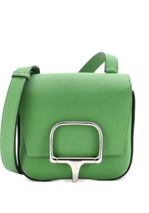 Hermès Pre-Owned Della Cavalleria Shoulder Bag Epsom Mini crossbody bag - Green
