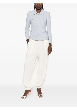 Tagliatore India embellished jacket - Blue